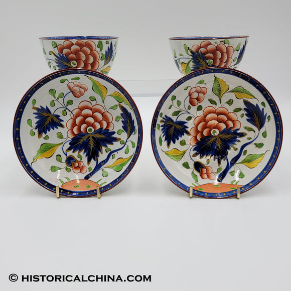 Pair of Antique Ceramic 