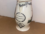 Staffordshire Creamware Liverpool Pitcher Ship Tarter and Masonic