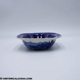 Italian Scenery Castle St. Angelo Catskill Mountains Hudson River Border Vegetable Dish ZAM-625