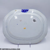 Arms of North Carolina Platter Mayer Historical Blue Staffordshire ZAM-466