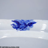 Arms of North Carolina Platter Mayer Historical Blue Staffordshire ZAM-466