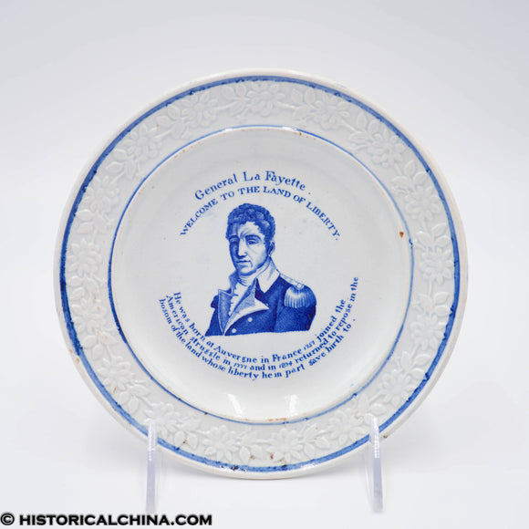 Welcome General Lafayette Land of Liberty Embossed 7