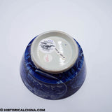 Landing of General Lafayette Waste Bowl Clews Historical Blue Staffordshire ZAM-639
