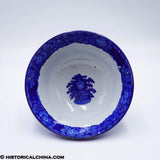 Lafayette at Washington's Tomb Mixing Waste Bowl Historical Blue Staffordshire ZAM-636
