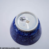 Lafayette at Washington's Tomb Mixing Waste Bowl Historical Blue Staffordshire ZAM-636
