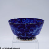 Baltimore & Ohio B&O Railroad Tea Dregs Waste Bowl Historical Blue Staffordshire ZAM-640