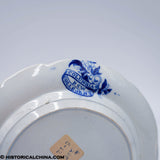 Columbia College New York 7 1/4" Plate Historical Blue Staffordshire Acorn Oak Border ZAM-323