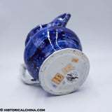 City Hall Insane Asylum New York Pitcher Clews Historical Blue Staffordshire ZAM-286