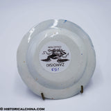Woodlands Near Philadelphia Cup Plate Stubbs Eagles Historical Blue Staffordshire ZAM-153