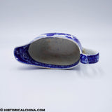 Boston State House Beauties of America Ridgway Gravy Boat Historical Blue Staffordshire ZAM-188