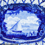 Reticulated Basket & Tray East Cowes Isle of Wight & Cheswick on Thames Staffordshire ZAM-638 ZAM-486