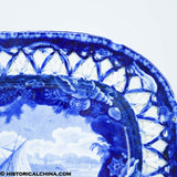 Reticulated Basket & Tray East Cowes Isle of Wight & Cheswick on Thames Staffordshire ZAM-638 ZAM-486