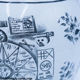 Masonic Jug Pearlware Pitcher ZAM-216