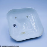 Boston State House Vegetable Dish Lid Historical Blue Staffordshire ZAM-630