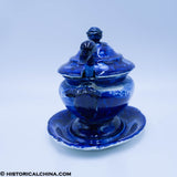 Passaic Falls New Jersey Pass in the Catskill Mountains Tureen Tray Lid Ladle Set ZAM-590