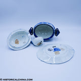 Passaic Falls New Jersey Pass in the Catskill Mountains Tureen Tray Lid Ladle Set ZAM-590