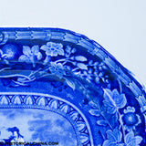 Arms of New Jersey Platter Mayer Historical Blue Staffordshire ZAM-456