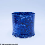 Large Dark Blue Mug French Views Stone Archway Staffordshire Enoch ZAM-220
