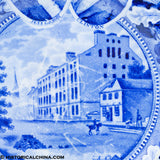 2 Medallion Jefferson & Clinton Plate City Hotel Aquaduct Bridge Rochester ZAM-296