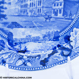 2 Medallion Jefferson & Clinton Plate City Hotel Aquaduct Bridge Rochester ZAM-296