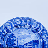 4 Medallion Jefferson Washington Lafayette Clinton Park Theater Erie Canal Aqueduct Plate ZAM-305