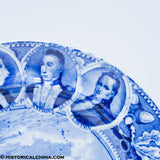 4 Medallion Jefferson Washington Lafayette Clinton Park Theater Erie Canal Aqueduct Plate ZAM-305