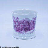 Calvert Street City Spring Mug Pink Transferware Staffordshire ZAM-221