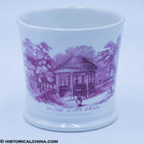 Calvert Street City Spring Mug Pink Transferware Staffordshire ZAM-221