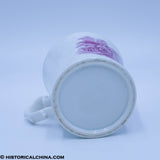 Calvert Street City Spring Mug Pink Transferware Staffordshire ZAM-221