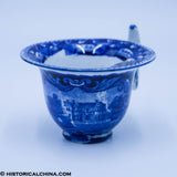 States Series Mansion Circular Drive Handled Custard Cup Historical Staffordshire ZAM-160