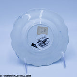 States Series 5 3/4" Plate Historical Blue Staffordshire ZAM-408