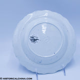 States Series 9" Soup Plate Historical Blue Staffordshire ZC-3