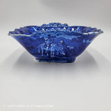 Don Quixote Library Historical Staffordshire Open Vegetable Dish ZAM-11