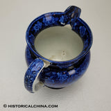 Famous Naval Heros Pitcher Historical Blue Staffordshire ZAM-280