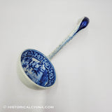 Charlestown Exchange Ladle Ridgway Beauties Partial View Historical Blue Staffordshire ZAM-205