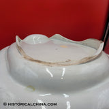 Historical Staffordshire Christianburg Danish Settlement Well & Tree Platter ZAM-447