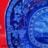 Historical Staffordshire Arms of New Jersey States Series Well & Tree Platter ZAM-457