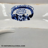 "The Errand Boy" from Wilkies Designs DEEP Blue Staffordshire Platter LAM-1