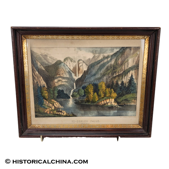 Circa 1865 Original Currier & Ives 