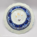 Lawrence Mansion Boston Wash Basin Bowl Historical Blue Staffordshire ZAM-40