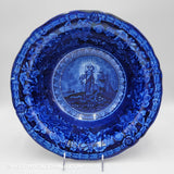 Arms of Maryland Bowl Historical Blue Staffordshire Thomas Mayer ZAM-6