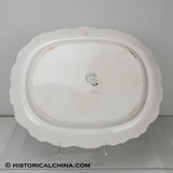 Picturesque Views "Newburg Hudson River New York" Black Transfer Staffordshire Platter LAM-4