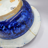 Arms of Maryland Bowl Historical Blue Staffordshire Thomas Mayer ZAM-6