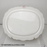 "The Residence of the Late Richard Jordan NJ" Pink Transfer Staffordshire Platter LAM-7