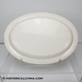 Circa 1790 Gabriel Cerre "St Louis/Quebec Interest" Staffordshire Creamware Platter LAM-9