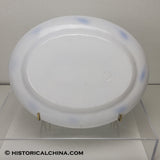 Blue Wheat Ironstone Elsmore & Forster Decorative Platter Circa 1840 LAM-10