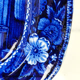 "The Rabbit on the Wall" Wilkies Designs by Clews Small Staffordshire Transfer Platter LAM-12