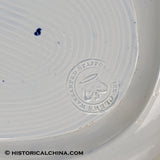 "The Rabbit on the Wall" Wilkies Designs by Clews Small Staffordshire Transfer Platter LAM-12