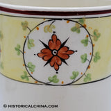 Handpainted Stafffordshire Creamware Ceramic Tankard Circa 1810 LAM-22