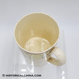 Handpainted Stafffordshire Creamware Ceramic Tankard Circa 1810 LAM-22